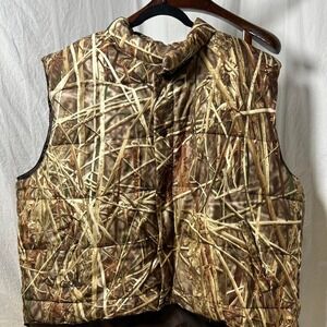 Cabela's Men's Brown Camouflage Quilted Vest